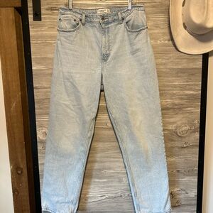 Abercrombie & Fitch Blue Straight Leg Jeans
